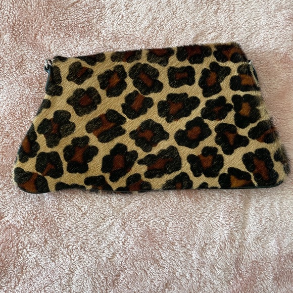 Franchi Collection Vintage animal print fur Clutch - Picture 5 of 7